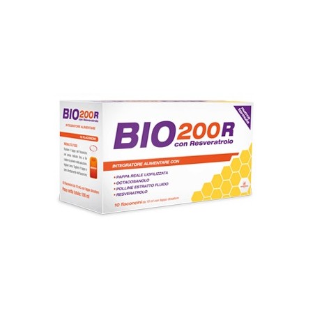Amp Biotec Bio200 R Resveratrolo 10 Flaconcini 10 Ml Amp Biotec Bio200 R Resveratrolo 10 Flaconcini 10 Ml