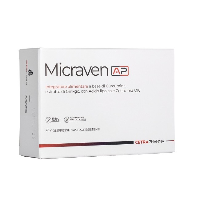 Cetra Pharma Micraven Ap 30 Compresse Gastroresistenti Da 1280 Mg Cetra Pharma Micraven Ap 30 Compresse Gastroresistenti Da 1280 Mg