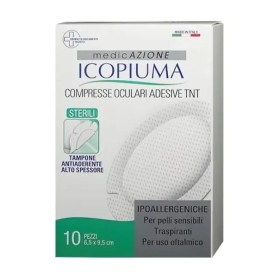 Icopiuma Compresse Oculari Adesive Sterili 10 pezzi