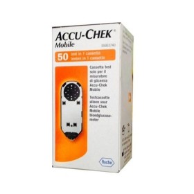 Roche Strisce Misurazione Glicemia Accu-chek Mobile 50 Test Mic 2