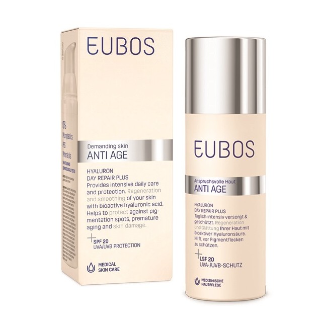 Morgan Pharma Eubos Hyaluron Repair&protect Spf 20 50 Ml Morgan Pharma Eubos Hyaluron Repair&protect Spf 20 50 Ml