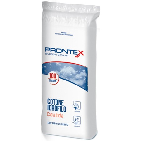Safety Prontex Cotone Idrofilo 100g Safety Prontex Cotone Idrofilo 100g