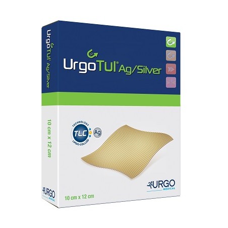 Urgo Medical Medicazione Sterile Urgotul Ag/silver 10x12 Cm 5 Pezzi