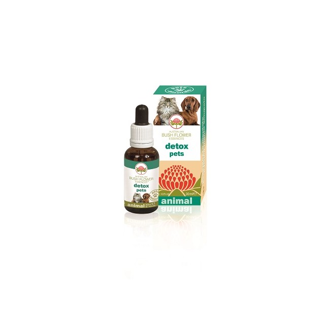 Australian Bush Flower Essences Detox Pets 30 Ml
