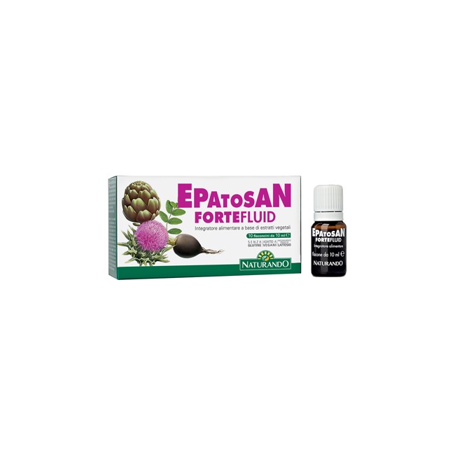 Naturando Epatosan Forte Fluid 10 Flaconcini Da 10 Ml