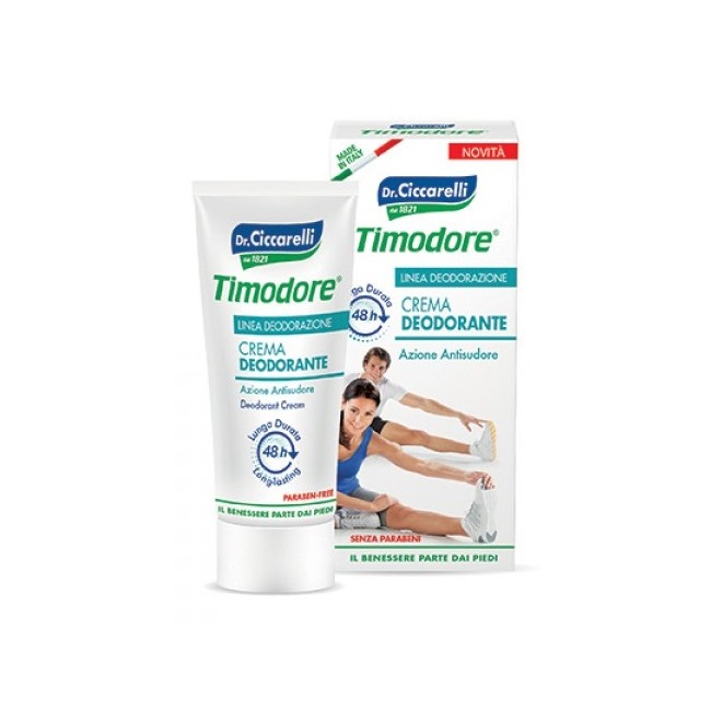 Timodore Crema Deodorante 48 Ore 50 Ml