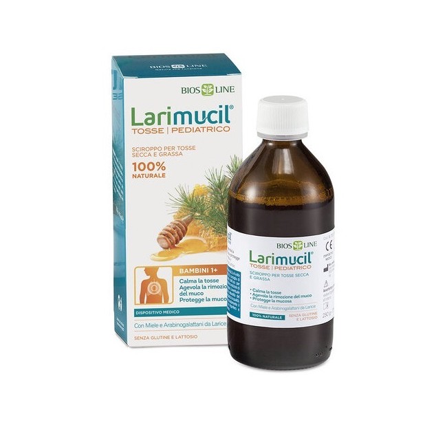 Bios Line Larimucil Tosse Pediatrico 1+ Sciroppo 175 Ml Ce 0426 230 G