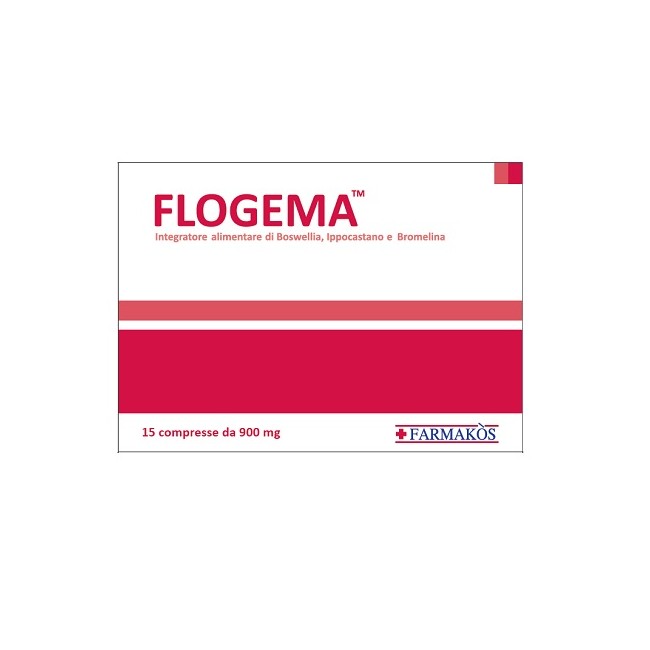 Farmakos Flogema 15 Compresse Farmakos Flogema 15 Compresse