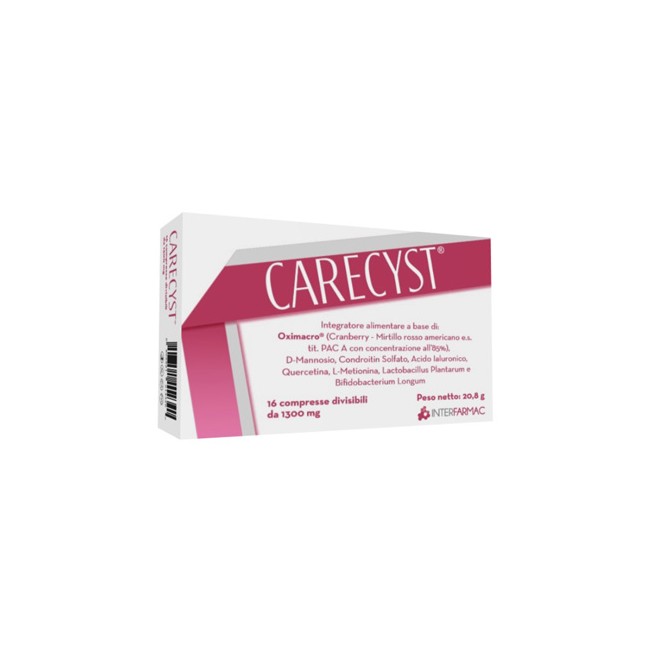 Interfarmac Carecyst 16 Compresse Gastroprotette Interfarmac Carecyst 16 Compresse Gastroprotette