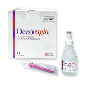 Bionativa Decovagin 5 Flaconi Da 100 Ml + 5 Cannule Monouso
