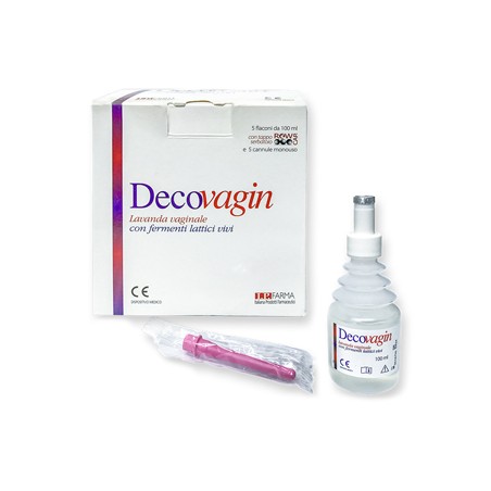 Bionativa Decovagin 5 Flaconi Da 100 Ml + 5 Cannule Monouso Bionativa Decovagin 5 Flaconi Da 100 Ml + 5 Cannule Monouso