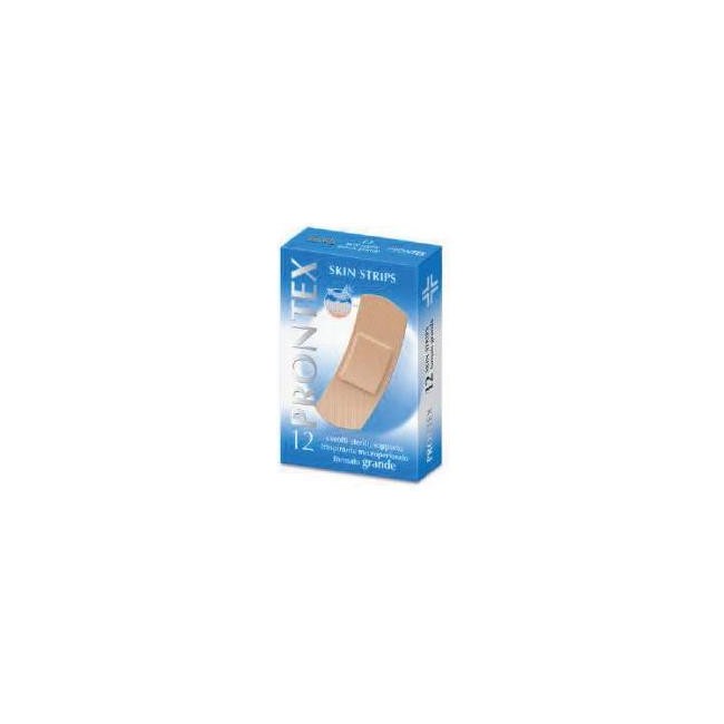 Safety Cerotto Prontex Skin Strips Formato Grande Astuccio 12 Pezzi Safety Cerotto Prontex Skin Strips Formato Grande Astuccio 12 Pezzi