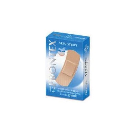 Safety Cerotto Prontex Skin Strips Formato Grande Astuccio 12 Pezzi Safety Cerotto Prontex Skin Strips Formato Grande Astuccio 12 Pezzi