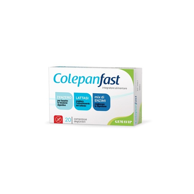 Gemavip Colepanfast 20 Compresse Gemavip Colepanfast 20 Compresse