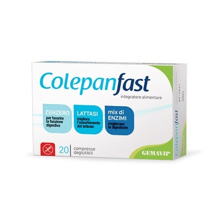 Gemavip Colepanfast 20 Compresse Gemavip Colepanfast 20 Compresse