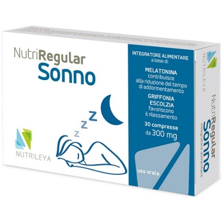 Nutrileya Nutriregular Sonno 30 Compresse Nutrileya Nutriregular Sonno 30 Compresse