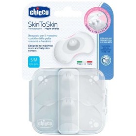 Chicco Paracapezzoli in silicone silicone per allattamento naturale