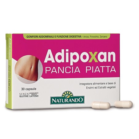 Naturando Adipoxan Pancia Piatta 30 Capsule Naturando Adipoxan Pancia Piatta 30 Capsule