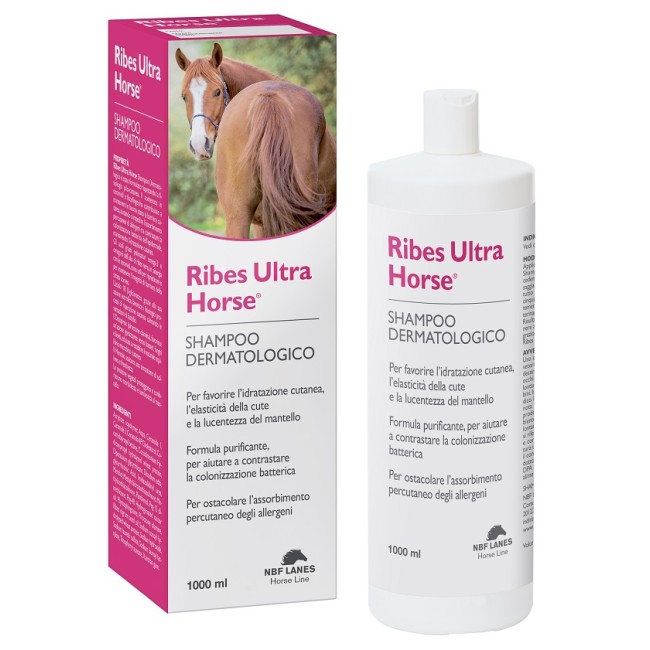 Nbf Lanes Ribes Horse Ultra Shampoo Dermatologico 1 Litro Nbf Lanes Ribes Horse Ultra Shampoo Dermatologico 1 Litro