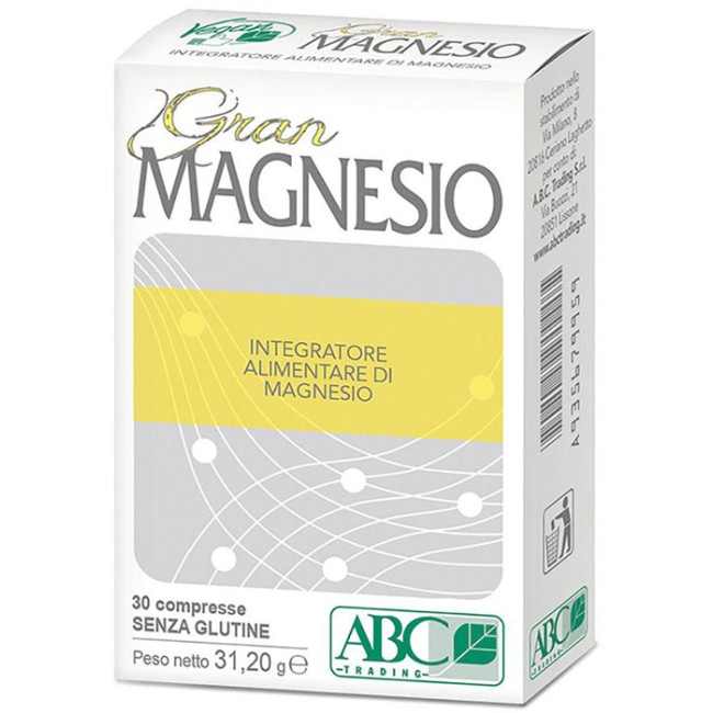 A.b.c. Trading Gran Magnesio 30 Compresse A.b.c. Trading Gran Magnesio 30 Compresse