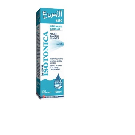 Recordati Eumill Naso Spray Soluzione Isotonica 100 Ml Recordati Eumill Naso Spray Soluzione Isotonica 100 Ml
