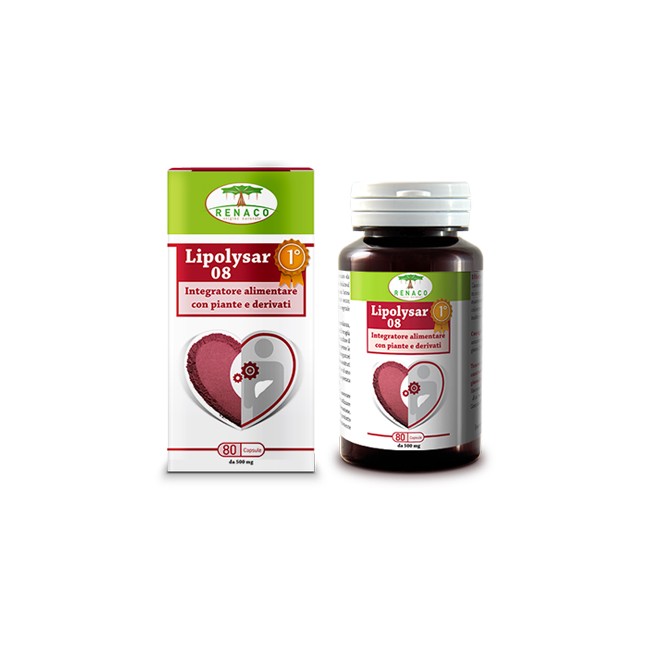 Renaco Lipolysar 08 Monascus 80 Capsule Renaco Lipolysar 08 Monascus 80 Capsule
