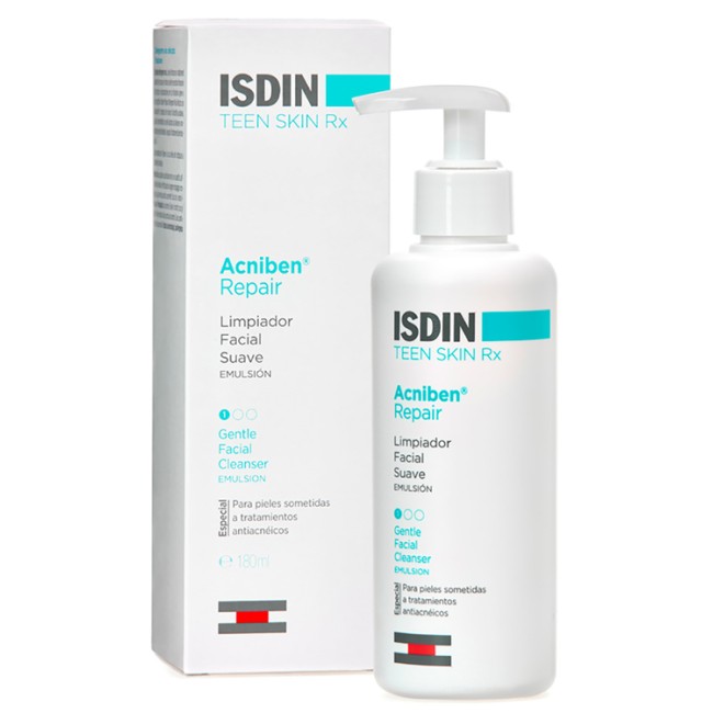 Isdin Acniben Repair Detergente 180 Ml 2018 Isdin Acniben Repair Detergente 180 Ml 2018