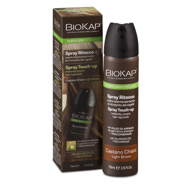 Bios Line Biokap Nutricdel Spray Ritocco Castano Chiaro 75 Ml Bios Line Biokap Nutricdel Spray Ritocco Castano Chiaro 75 Ml