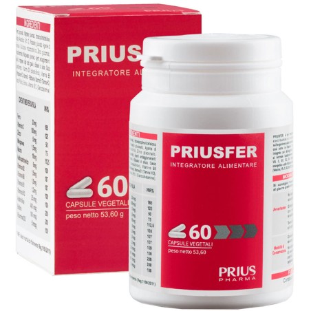 Prius Pharma Priusfer 60 Capsule Prius Pharma Priusfer 60 Capsule
