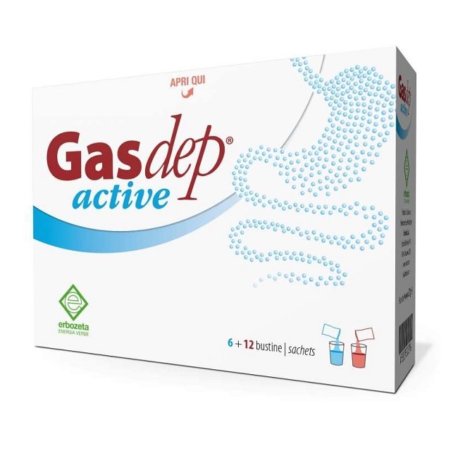 Erbozeta Gasdep Active 6+12 Bustine