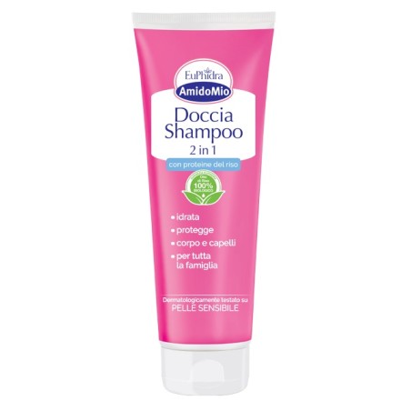 Zeta Farmaceutici Euphidra Amidomio Doccia Shampoo 2 In 1 250 Ml Zeta Farmaceutici Euphidra Amidomio Doccia Shampoo 2 In 1 250 Ml