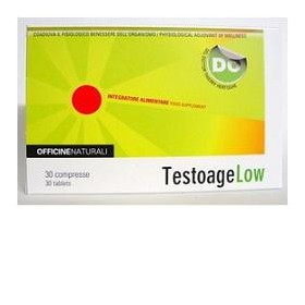 Officine Naturali Testoage Low 30 Compresse 850 Macerato Glicerico