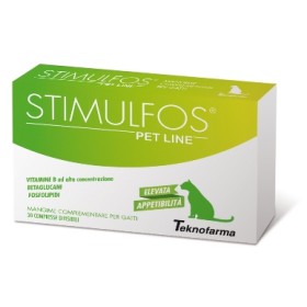 Teknofarma Stimulfos Pet Line Gatto Mangime Complementare Scatola 30 Compresse