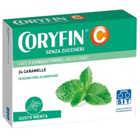 Sit Laboratorio Farmaceutico Coryfin C Senza Zucchero Mentolo 48 G