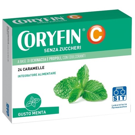 Sit Laboratorio Farmaceutico Coryfin C Senza Zucchero Mentolo 48 G