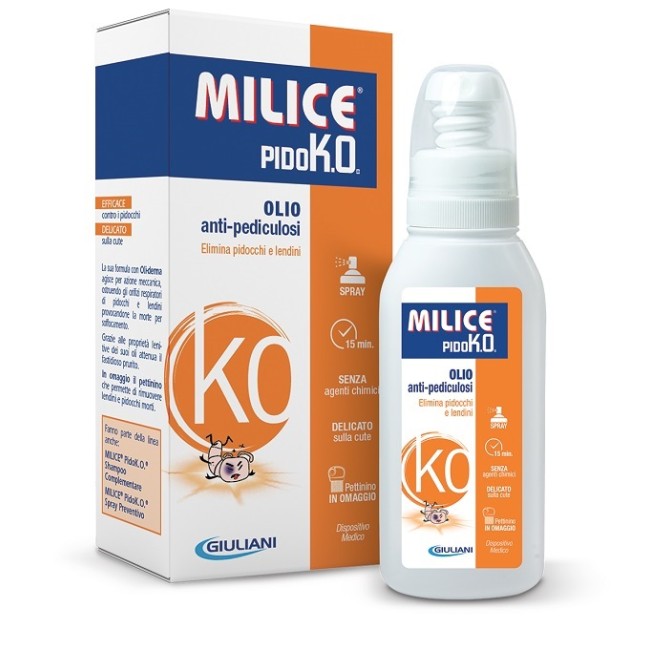 Giuliani Milice Pidoko Olio Antipediculosi 75ml Giuliani Milice Pidoko Olio Antipediculosi 75ml