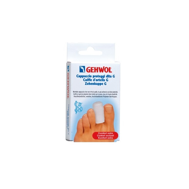 Dual Sanitaly Gehwol Cappuccio Proteggi Dita Small 2 Pezzi Dual Sanitaly Gehwol Cappuccio Proteggi Dita Small 2 Pezzi