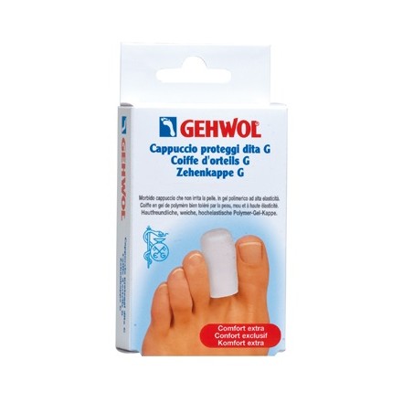Dual Sanitaly Gehwol Cappuccio Proteggi Dita Small 2 Pezzi Dual Sanitaly Gehwol Cappuccio Proteggi Dita Small 2 Pezzi