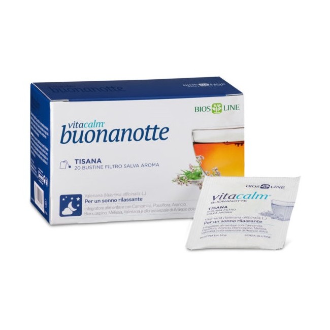 Bios Line Vitacalm Buonanotte Tisana 20 Bustine Bios Line Vitacalm Buonanotte Tisana 20 Bustine