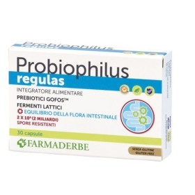 Farmaderbe Probiophilus Regulas 30 Capsule
