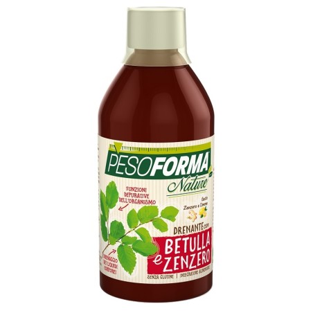 Nutrition & Santè Pesoforma Nature Drenante Betulla E Zenzero 500 Ml Nutrition & Santè Pesoforma Nature Drenante Betulla E Zenzero 500 Ml