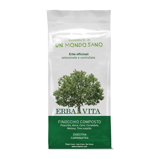 Erba Vita Finocchio Composto Tisana 100 G Erba Vita Finocchio Composto Tisana 100 G