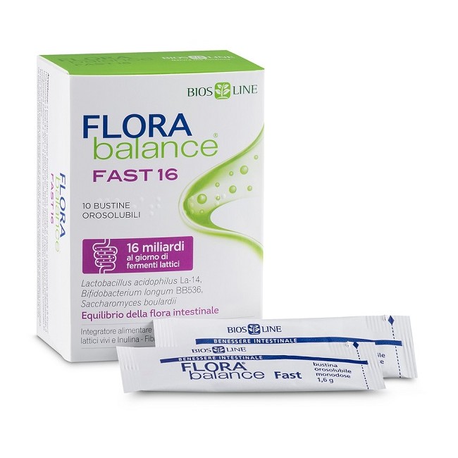 Bios Line Biosline Florabalance Fast 10 Bustine Orosolubili Bios Line Biosline Florabalance Fast 10 Bustine Orosolubili