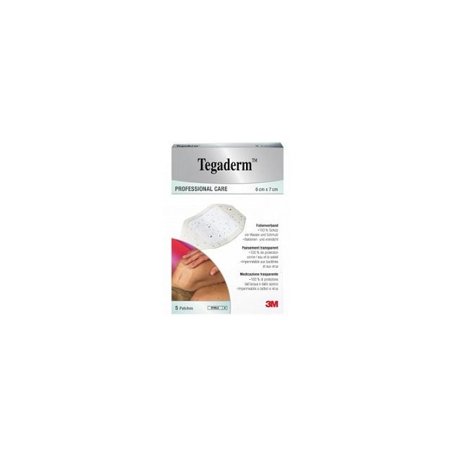 3m Tegaderm Medicazione Impermeabile Trasparente 5 Pezzi 6x7 Cm 3m Tegaderm Medicazione Impermeabile Trasparente 5 Pezzi 6x7 Cm
