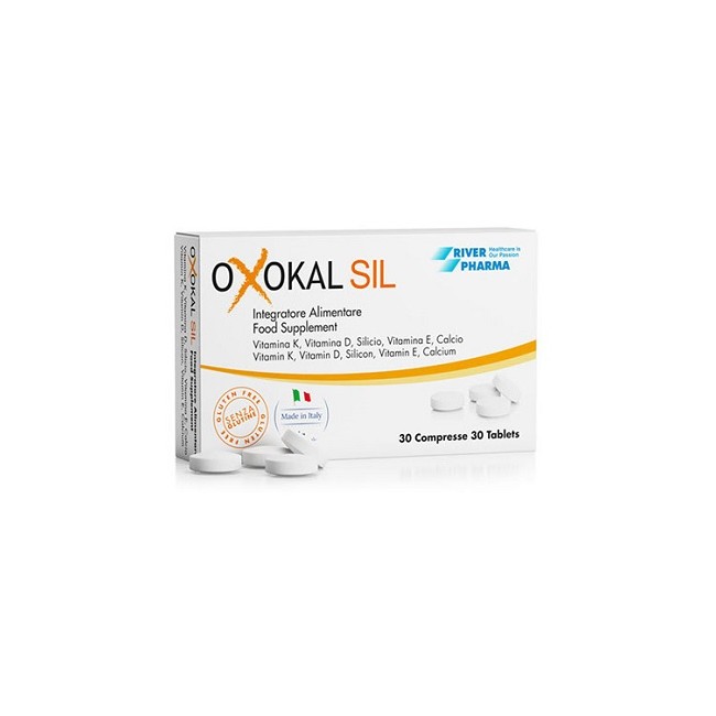 River Pharma Oxokal Sil 30 Compresse Astuccio 21 G River Pharma Oxokal Sil 30 Compresse Astuccio 21 G