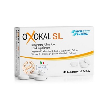 River Pharma Oxokal Sil 30 Compresse Astuccio 21 G River Pharma Oxokal Sil 30 Compresse Astuccio 21 G