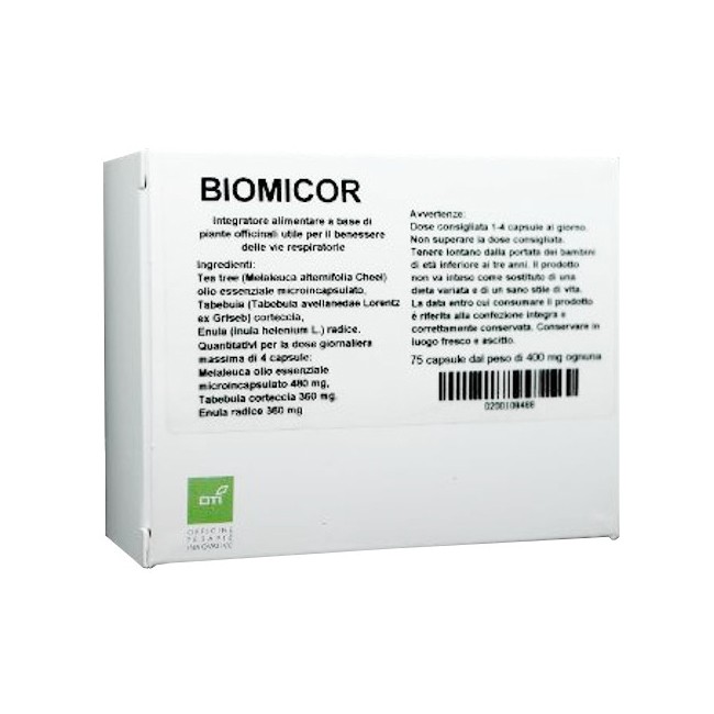 Oti Officine Terapie Innovative Biomicor 75 Capsule Oti Officine Terapie Innovative Biomicor 75 Capsule