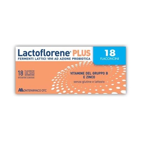 Montefarmaco Lactoflorene Plus 18 Flaconi 180 Ml Montefarmaco Lactoflorene Plus 18 Flaconi 180 Ml