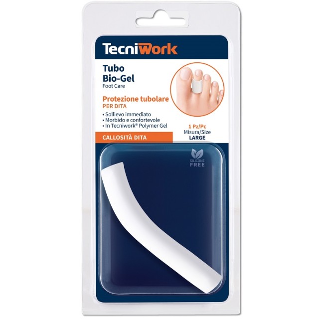 Tecniwork Protezione Del Piede Biogel Tubo Gel 1 Pezzo Large Tecniwork Protezione Del Piede Biogel Tubo Gel 1 Pezzo Large