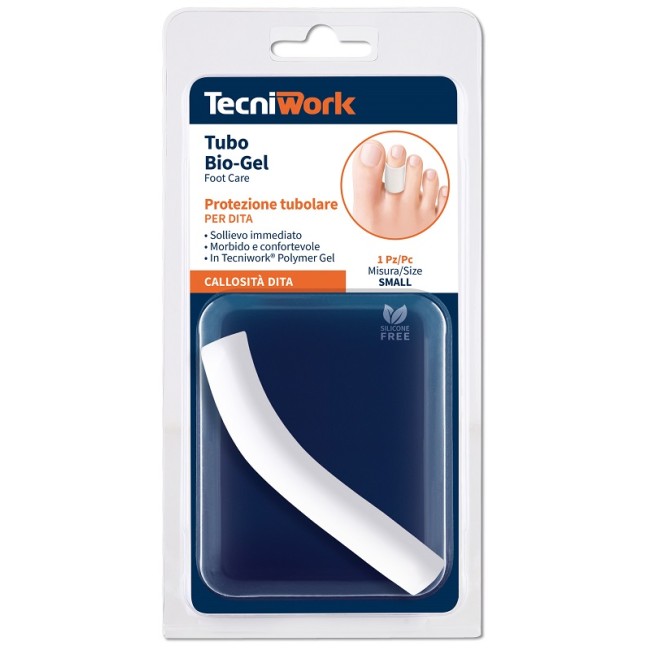 Tecniwork Biogel Fascetta Tubolare Gel Dita Piedi Small 1 Pezzo Tecniwork Biogel Fascetta Tubolare Gel Dita Piedi Small 1 Pezzo